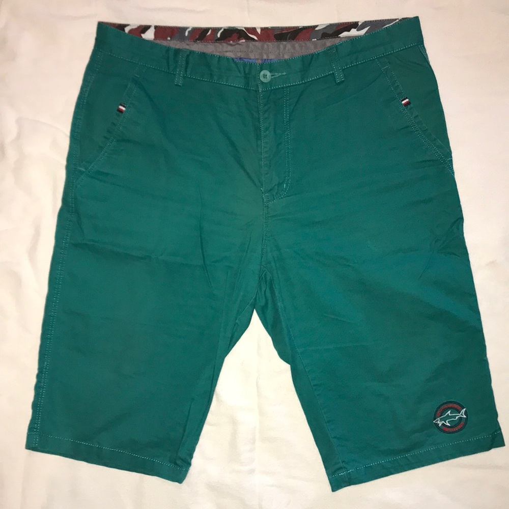 Paul & Shark Turquoise Shorts 36